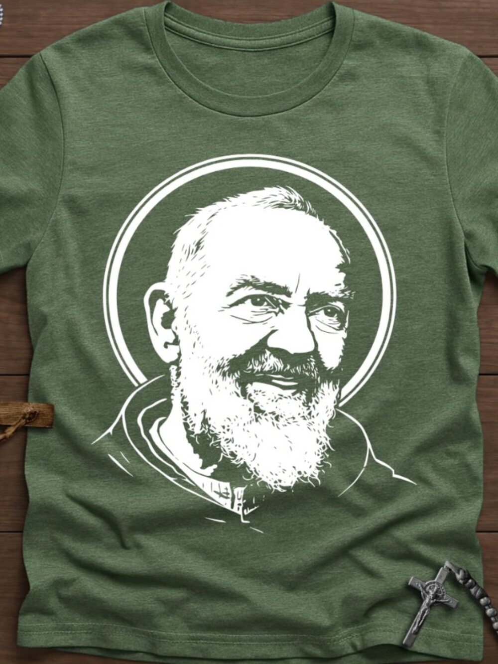 Brand NEW Unisex Padre Pio T Shirt (Online Exclusive, Only a few Made)